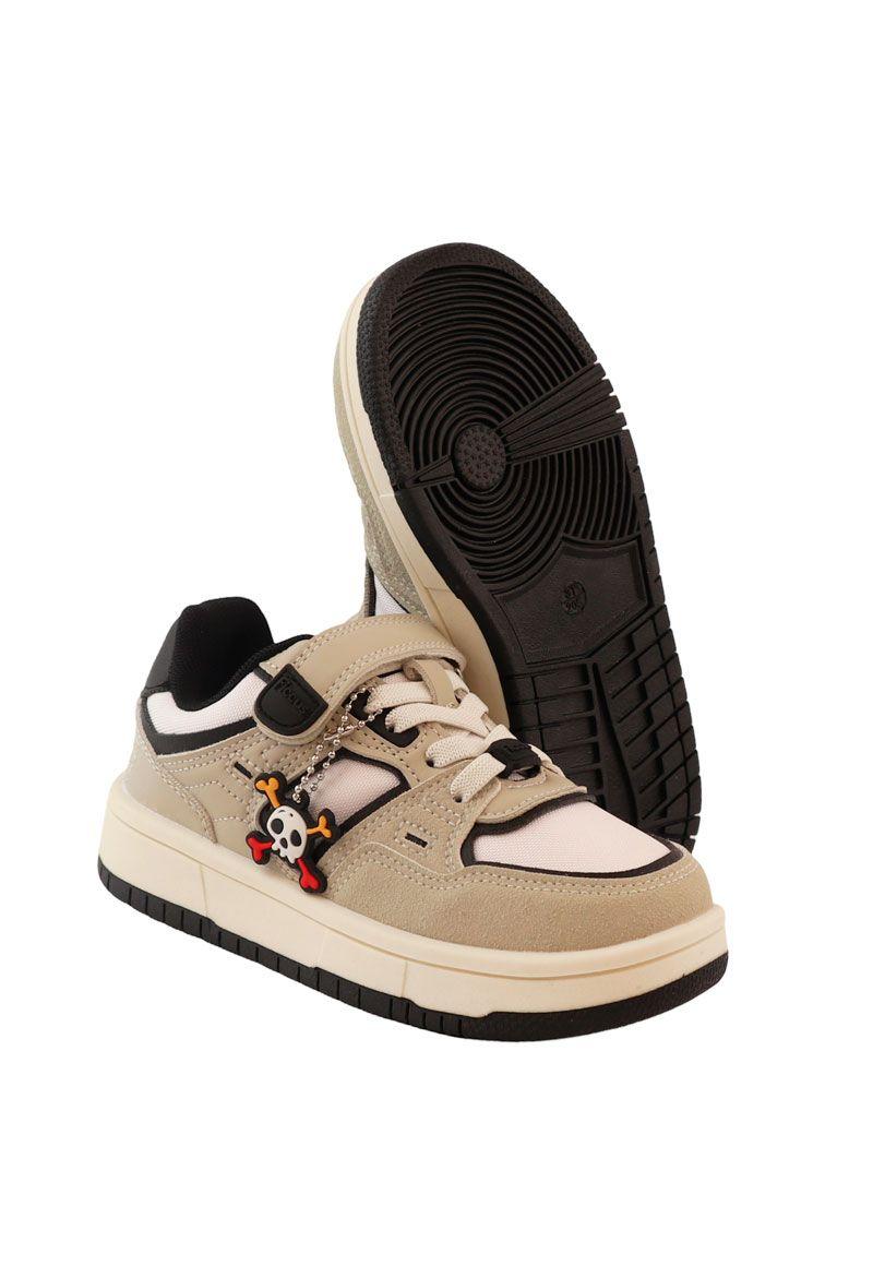 Zapatilla urbana velcro elástico junior niño 900-3