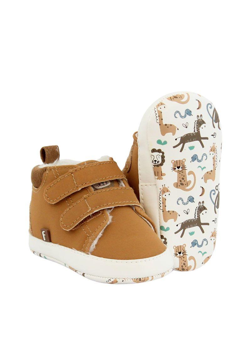 Botín 2 velcros new born niño 810-3