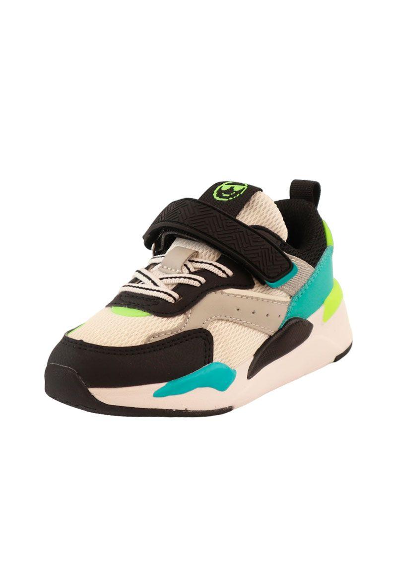 Zapatilla sport velcro elástico kids niño 861-1