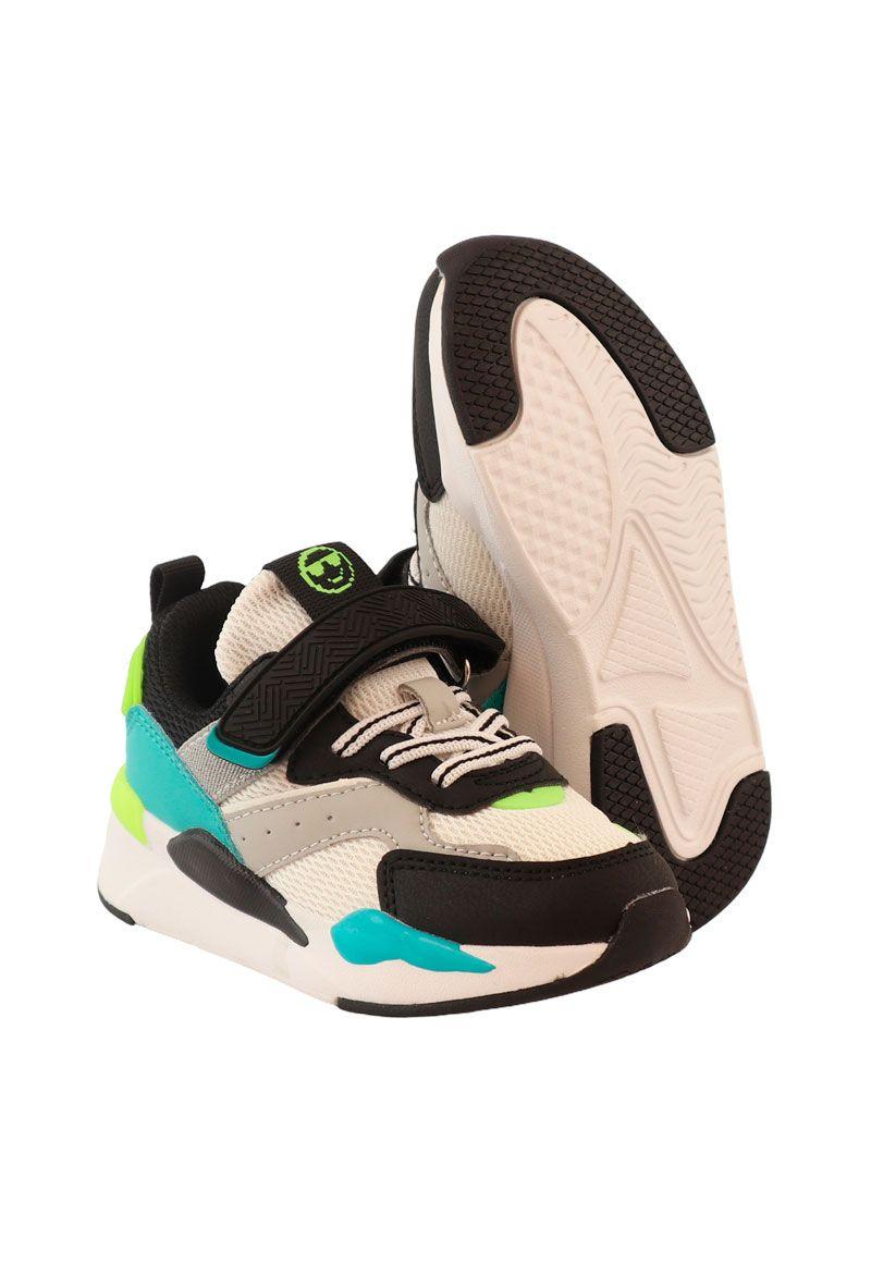 Zapatilla sport velcro elástico kids niño 861-3