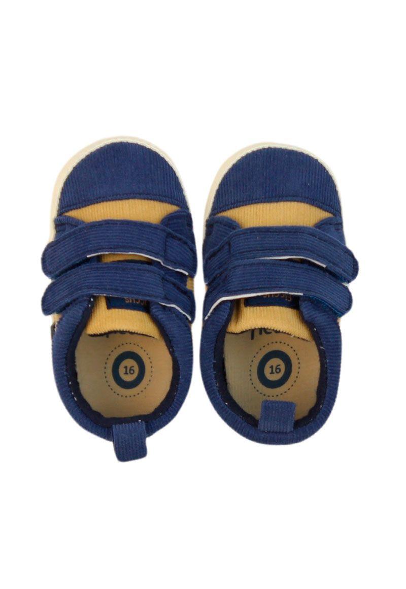 Zapatilla urbana 2 velcros bebé soft niño 812 W24d-2