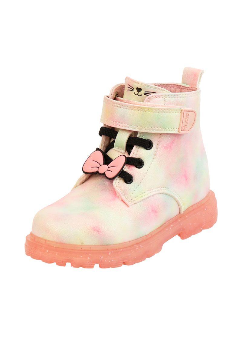 Botín kids velcro elástico niña 832-1