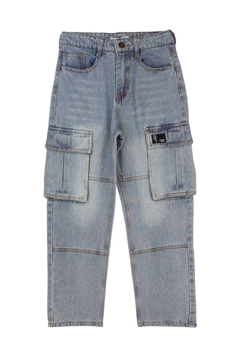 Jeans jr niño cargo squad 342-0