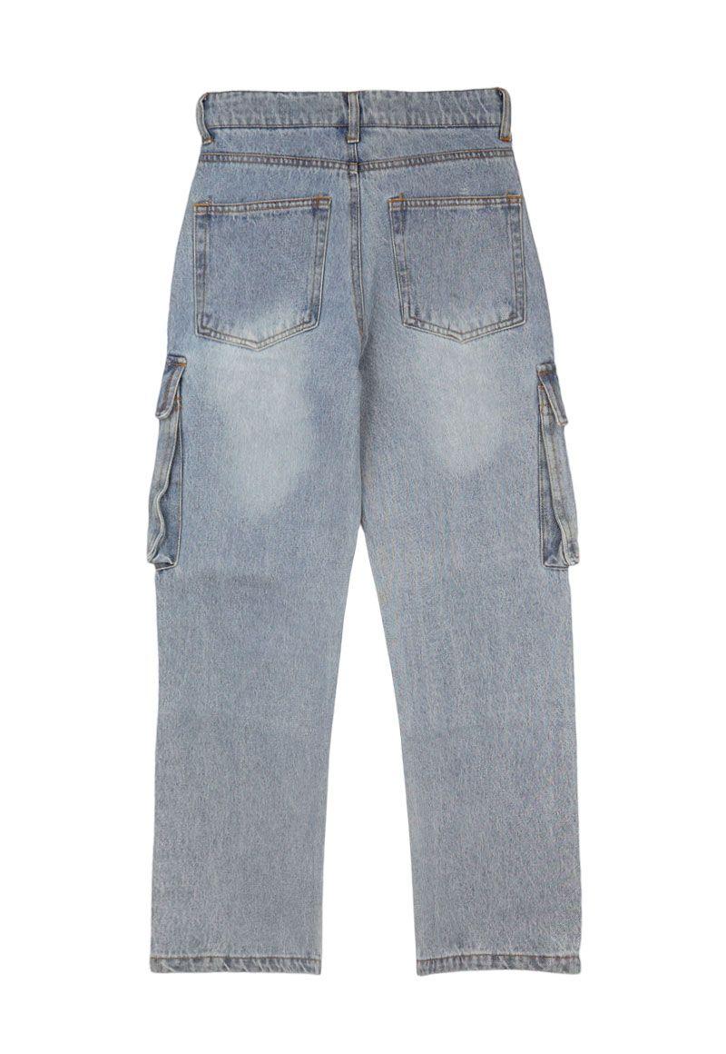 Jeans jr niño cargo squad 342-1