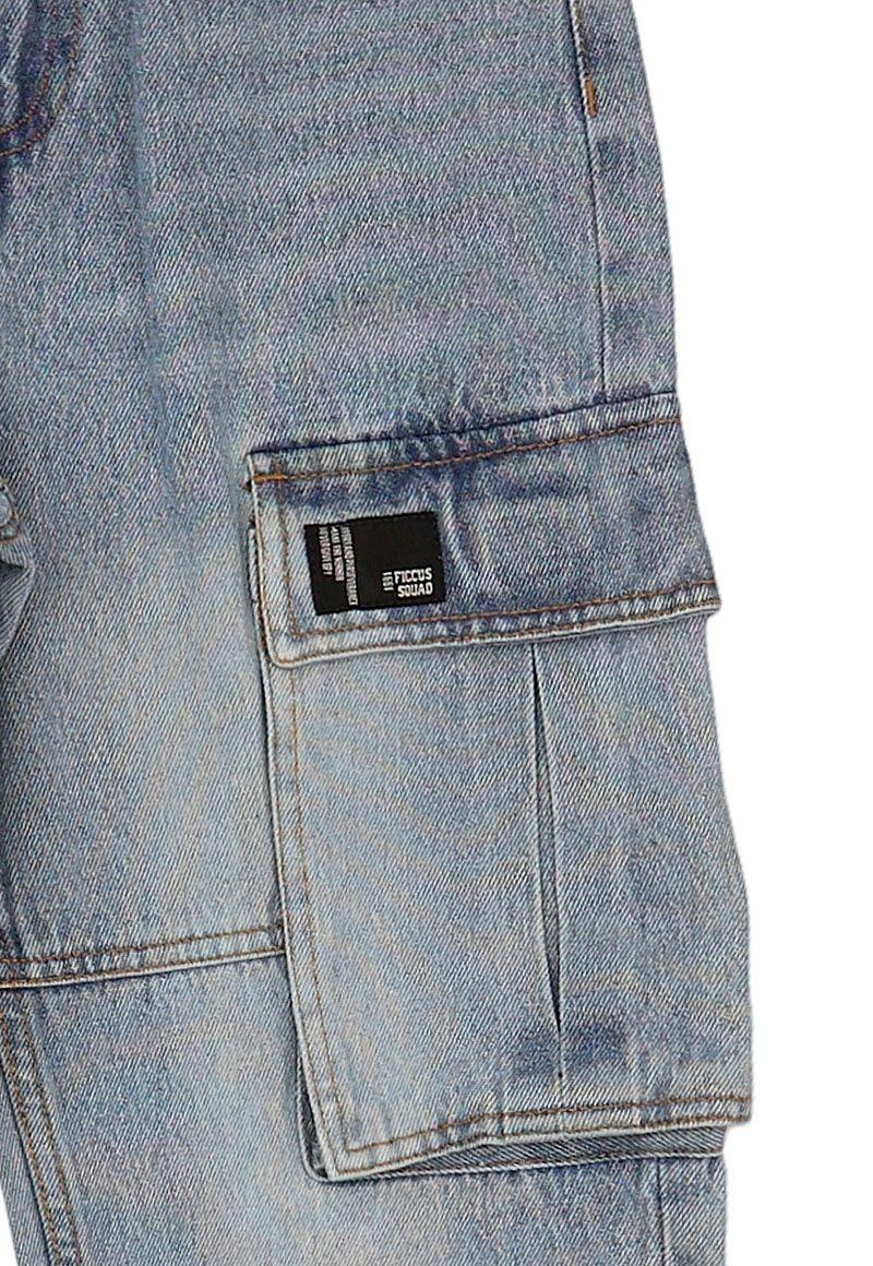 Jeans jr niño cargo squad 342-2