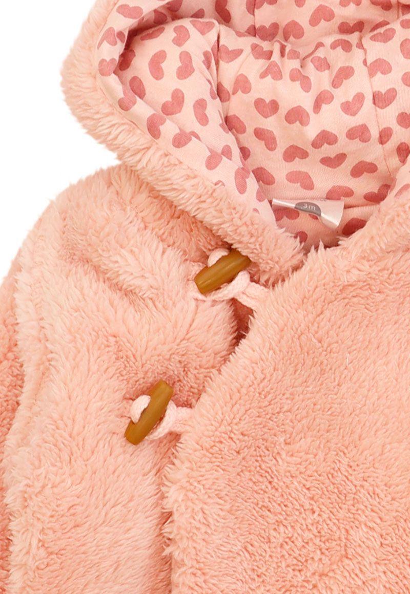 Casaca newborn niña piel heart 134-2