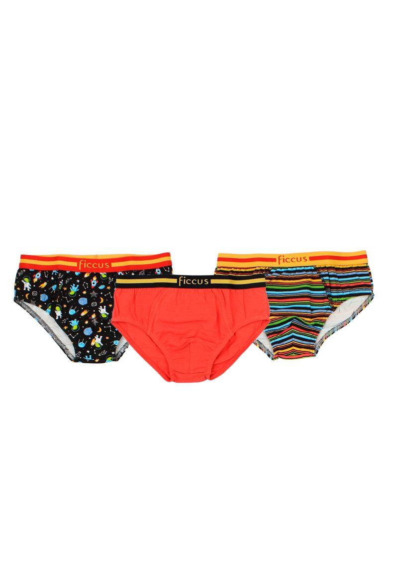 Pack triple slip kids niño 645-0