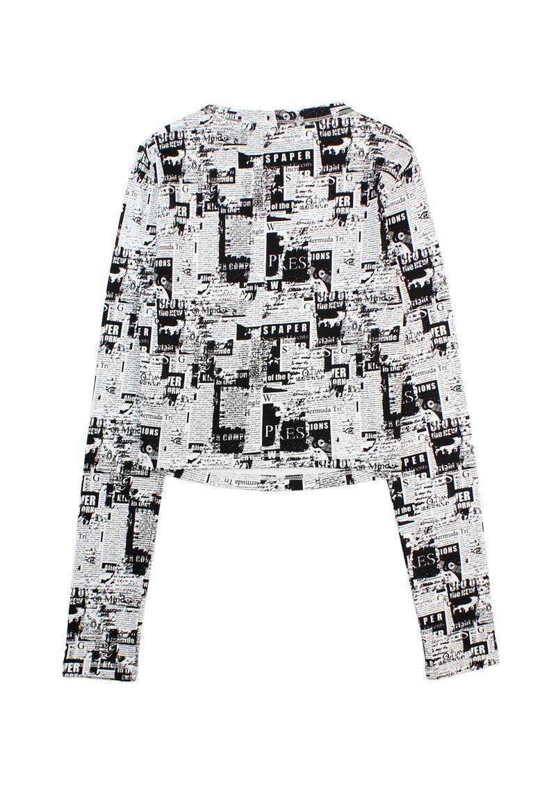 Top teens niña estampado revolution 534-1