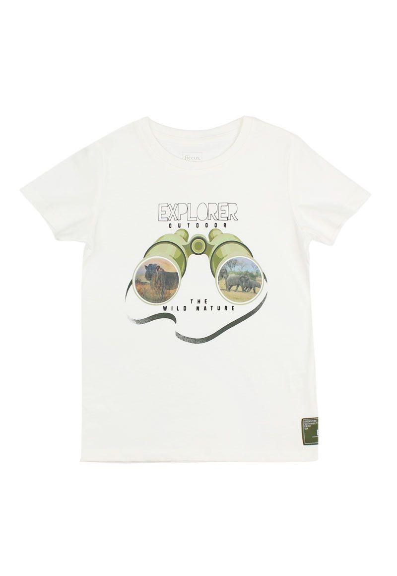 Polera kids niño holograma earth 228-0