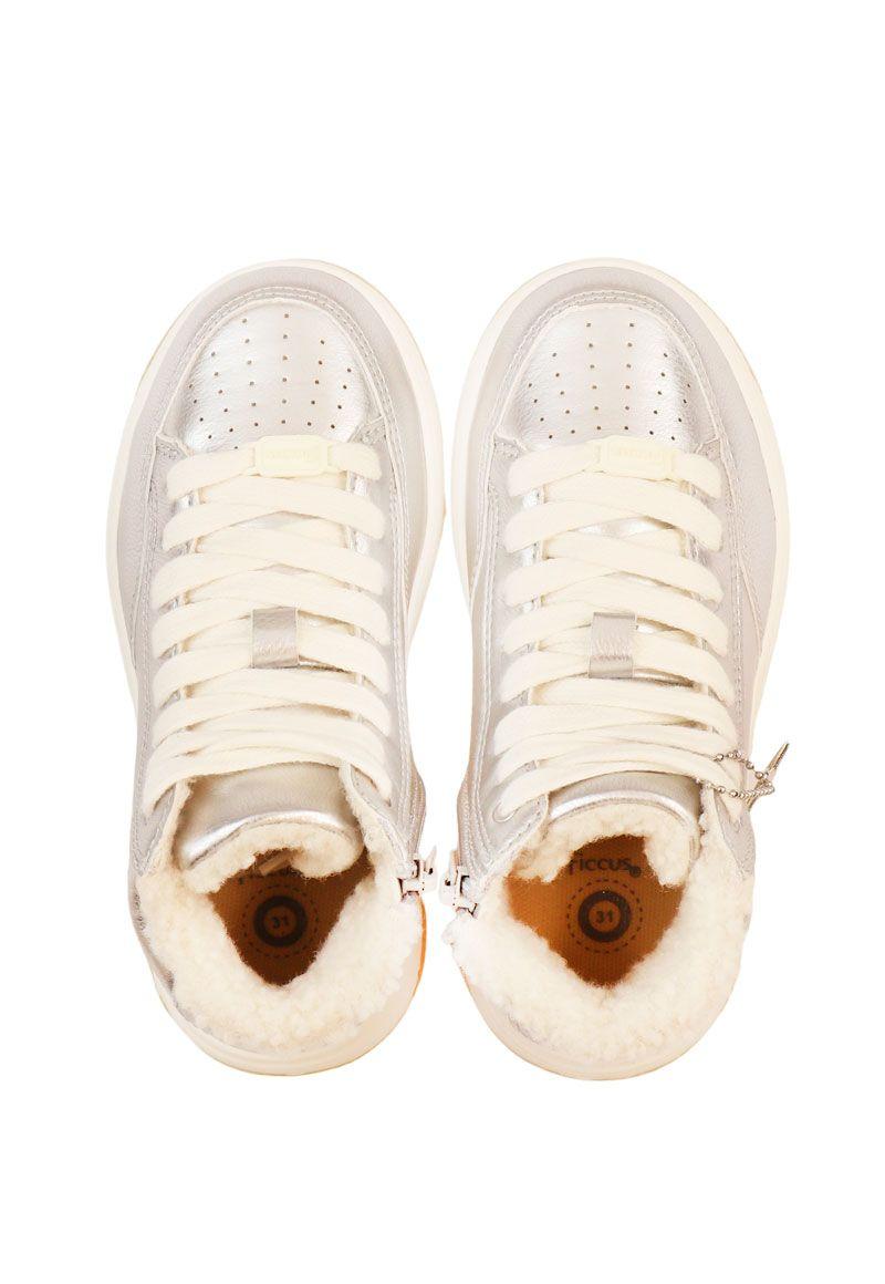 Zapatilla urbana caña cordón junior niña 877-2