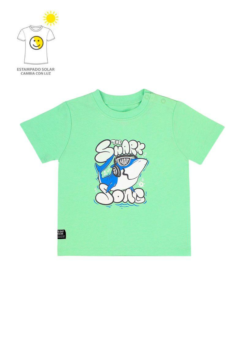 Polera bebé niño solar power light 703-0