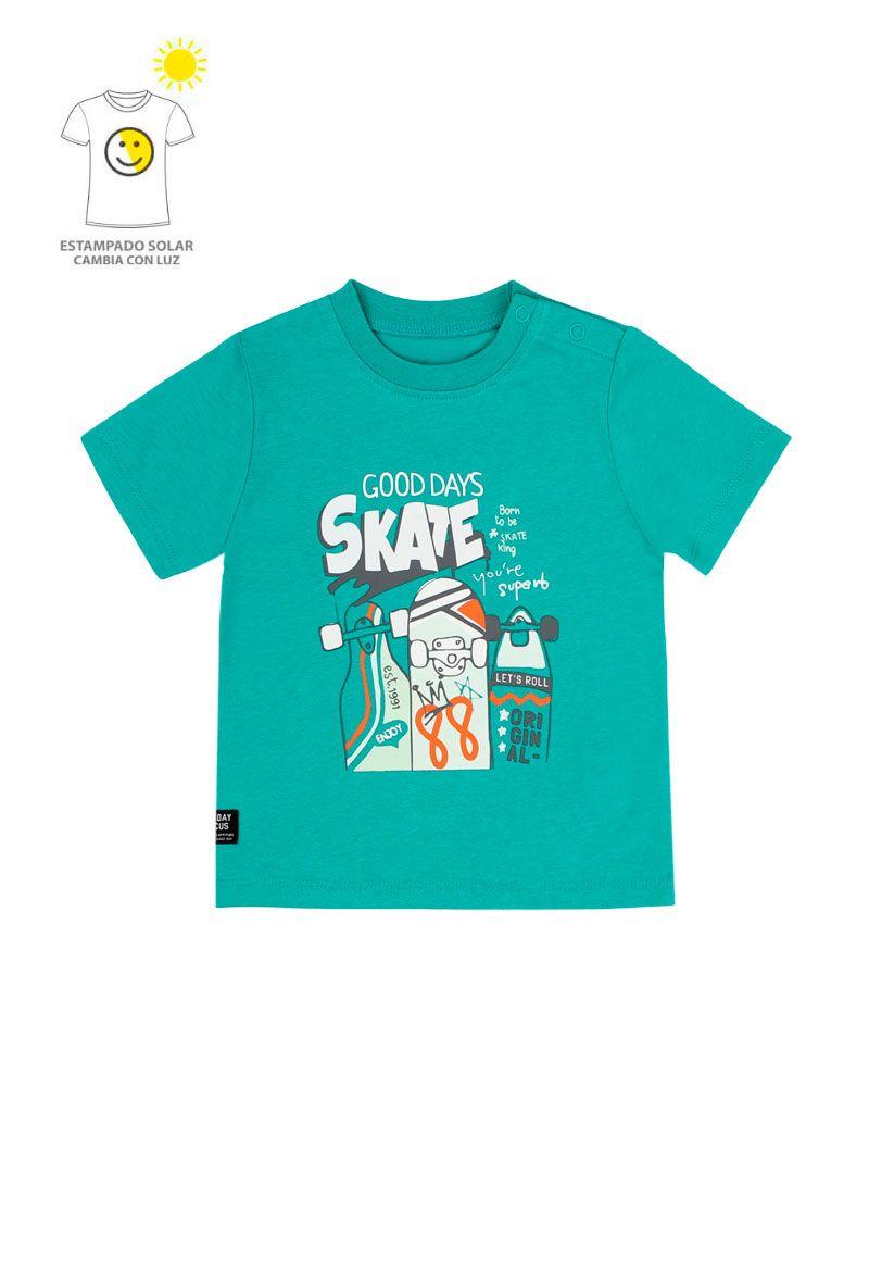 Polera bebé niño solar power light 703-0