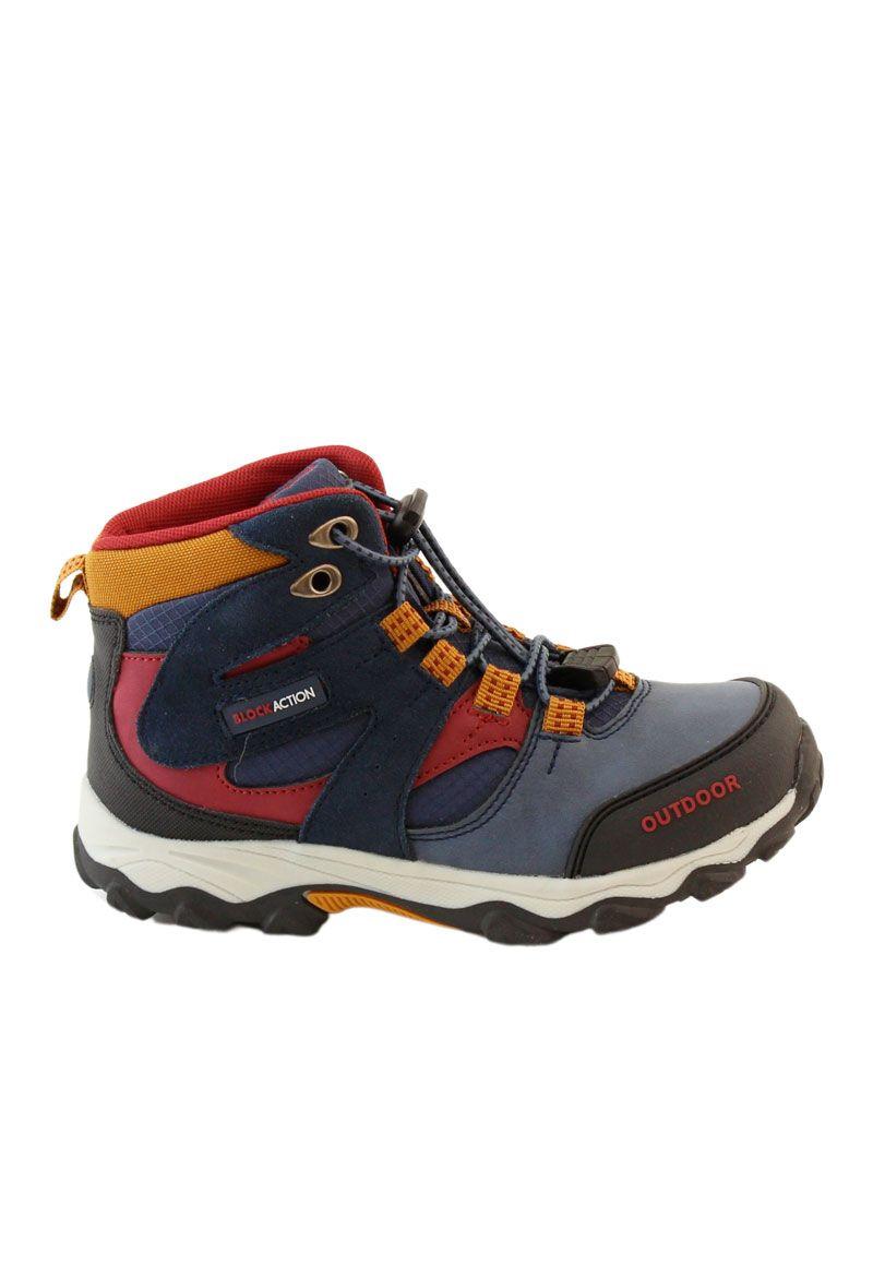 Zapatilla outdoor caña elástico ficcustex w24 niño 935-0