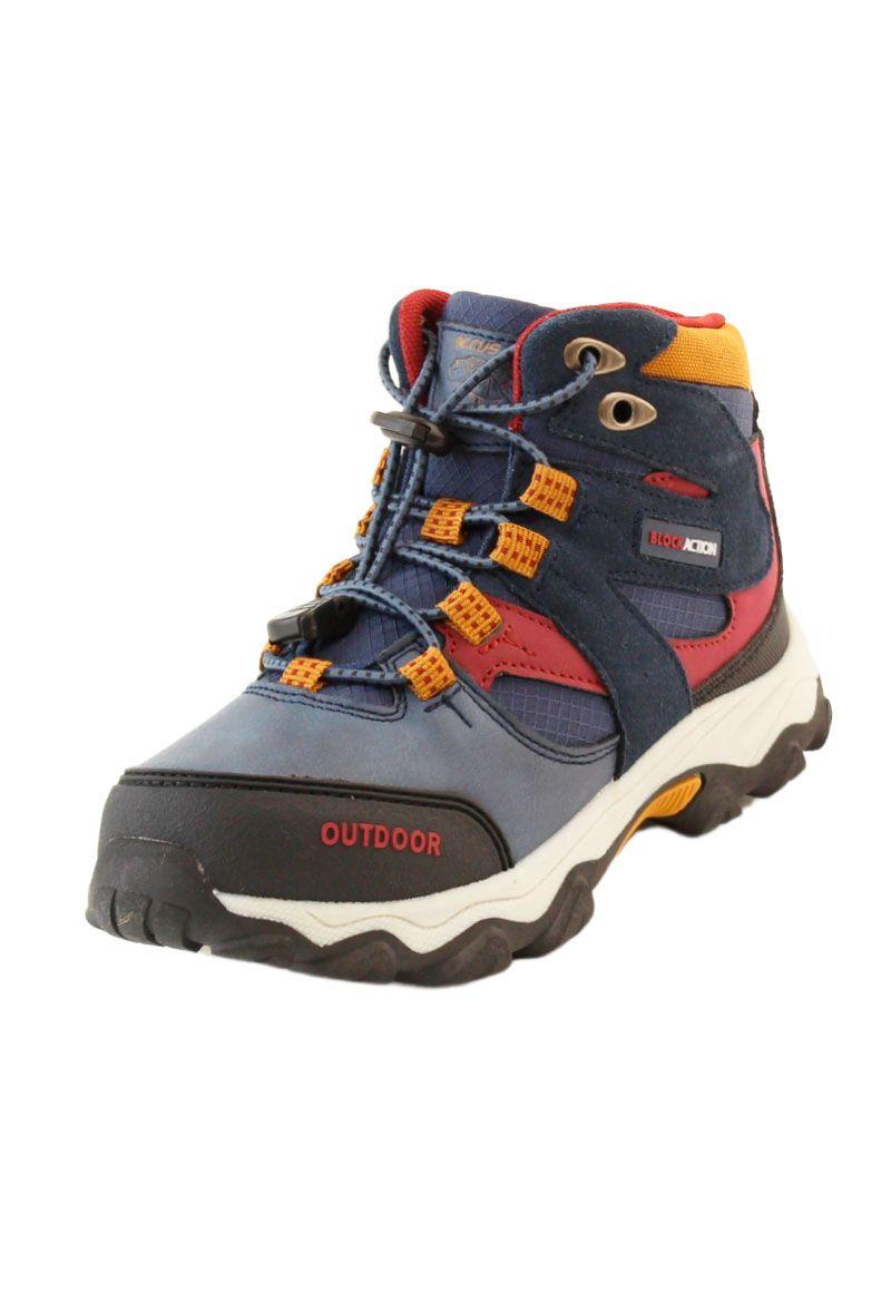 Zapatilla outdoor caña elástico ficcustex w24 niño 935-1
