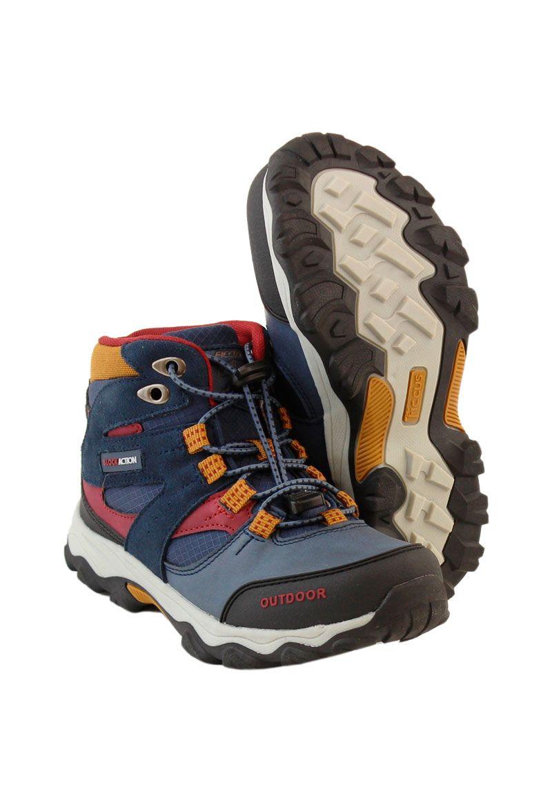 Zapatilla outdoor caña elástico ficcustex w24 niño 935-3