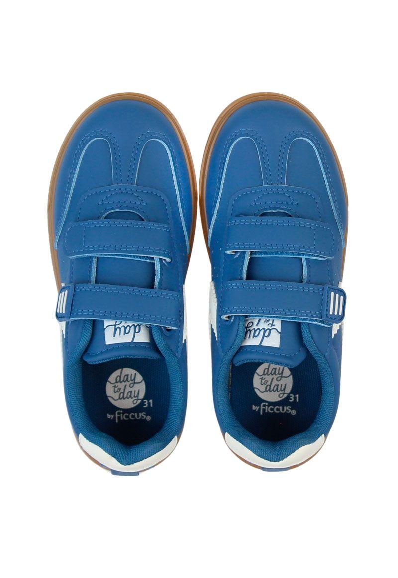 Zapatilla urbana 2 velcros day to day 956y-2