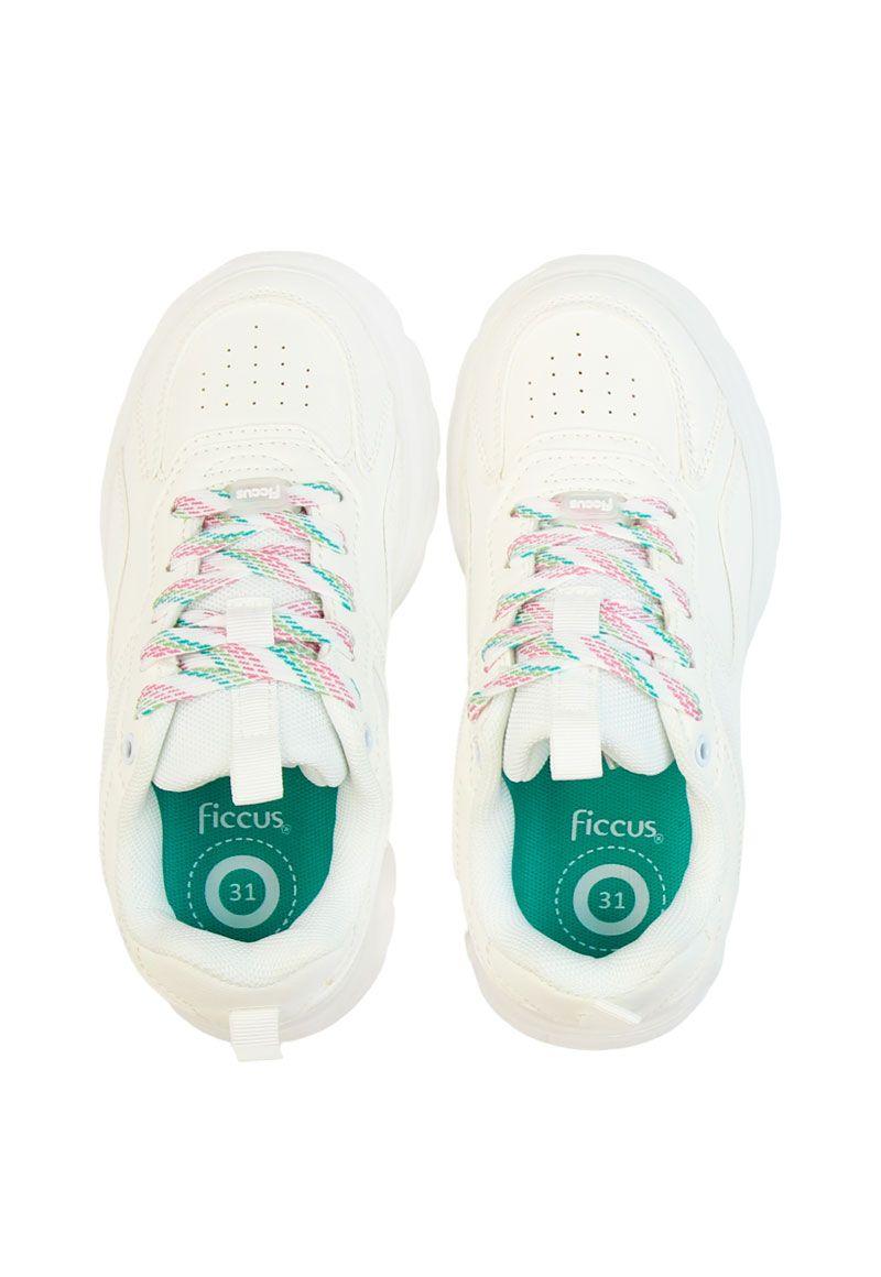 Zapatilla sport cordón junior niña 914-2