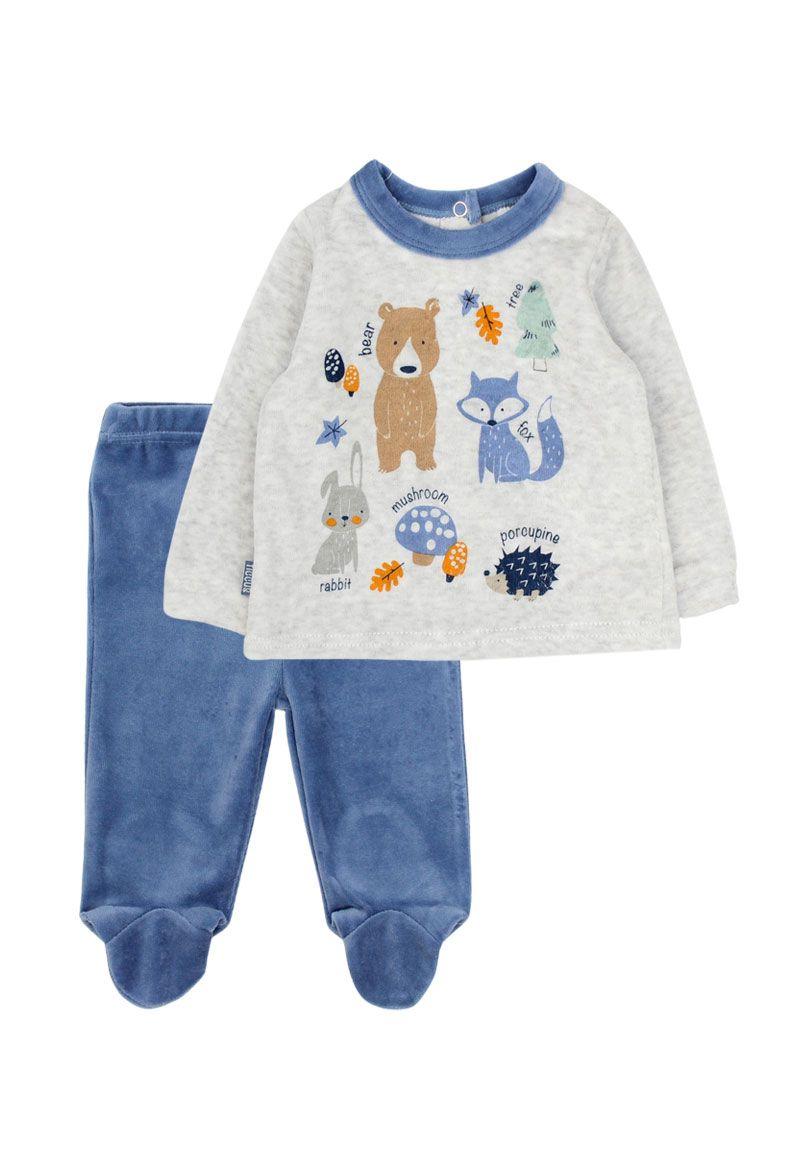 Conjunto newborn niño plush autumn 103b-0