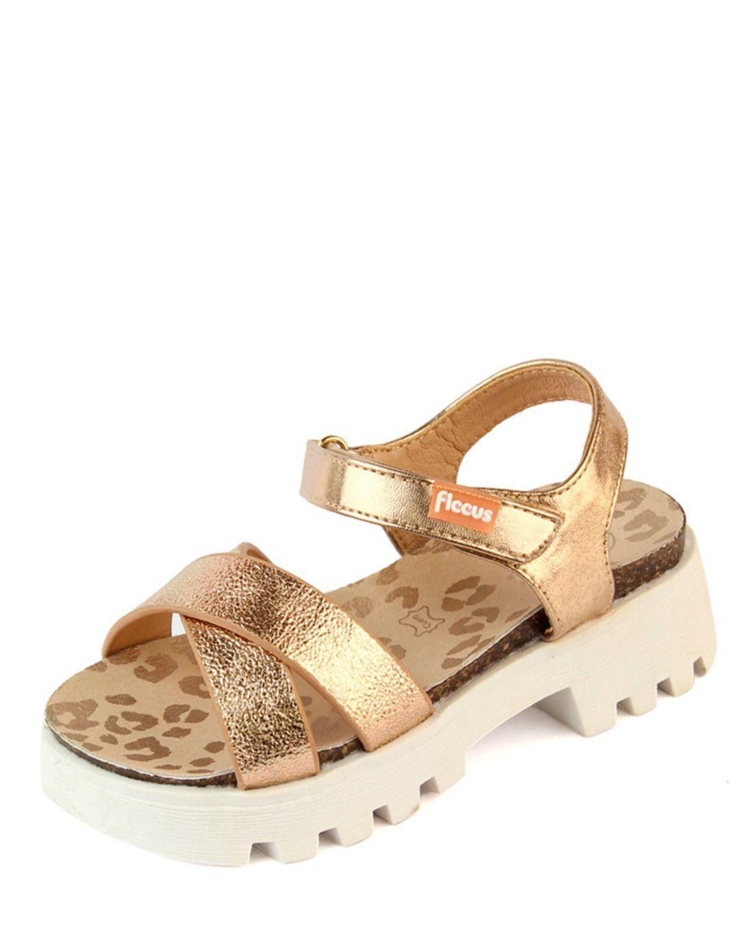 Sandalia Abierta Velcro Acorrer Niña Ficcus-1