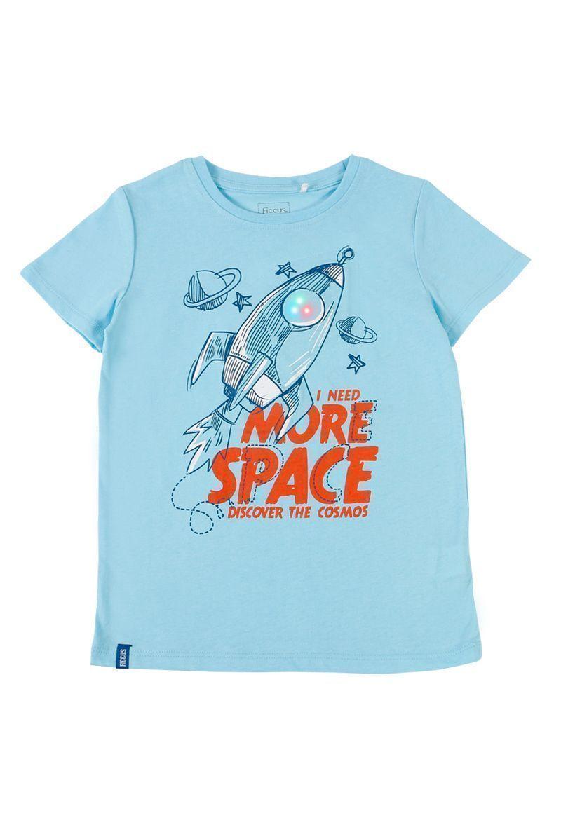 Polera Kids Niño Con Luces Ficcus-1