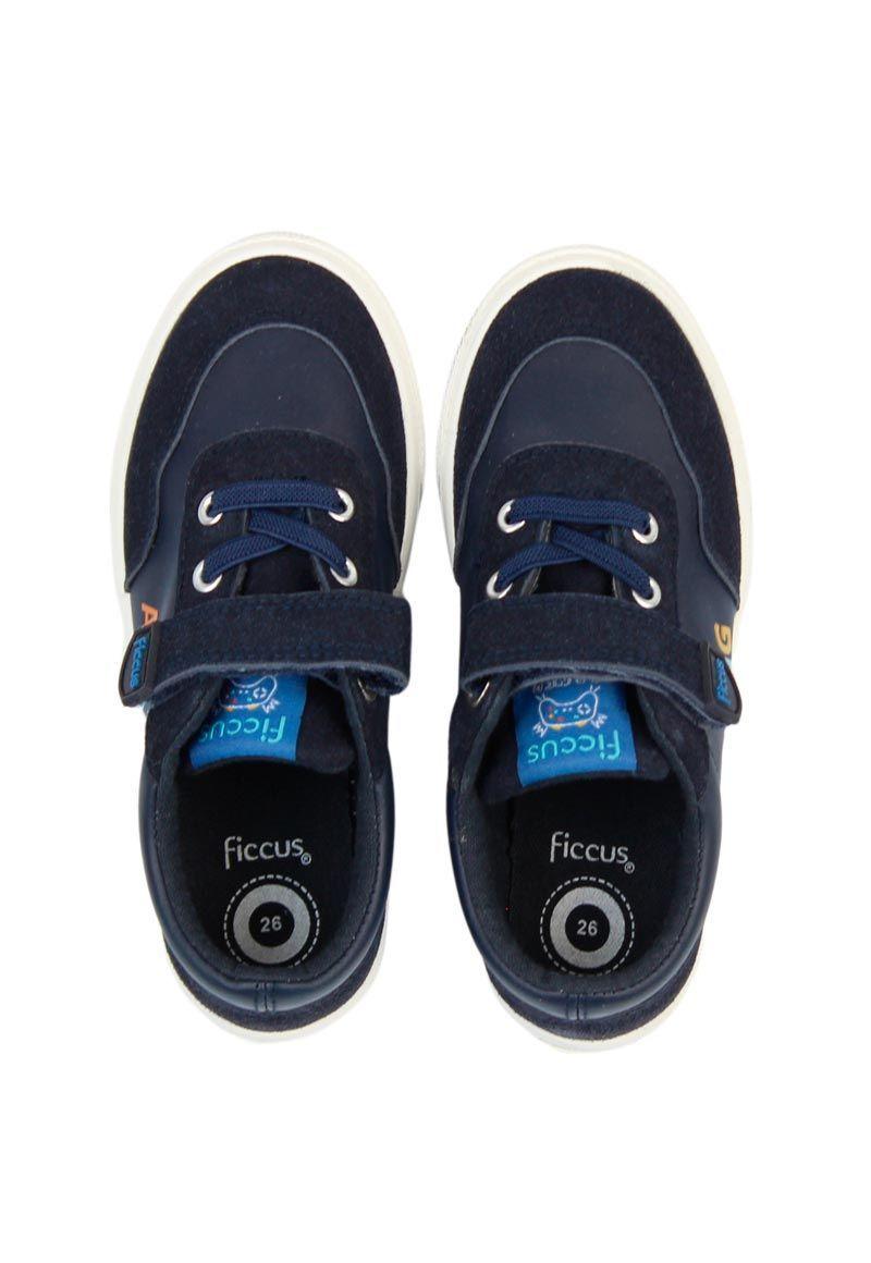 Zapatilla urbana velcro elastico a caminar niño 876-2