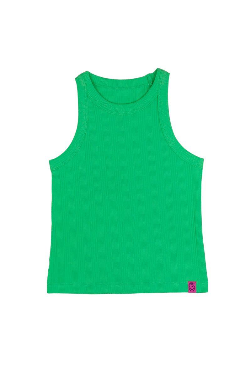Polera jr niña s/ mangas go 393-0