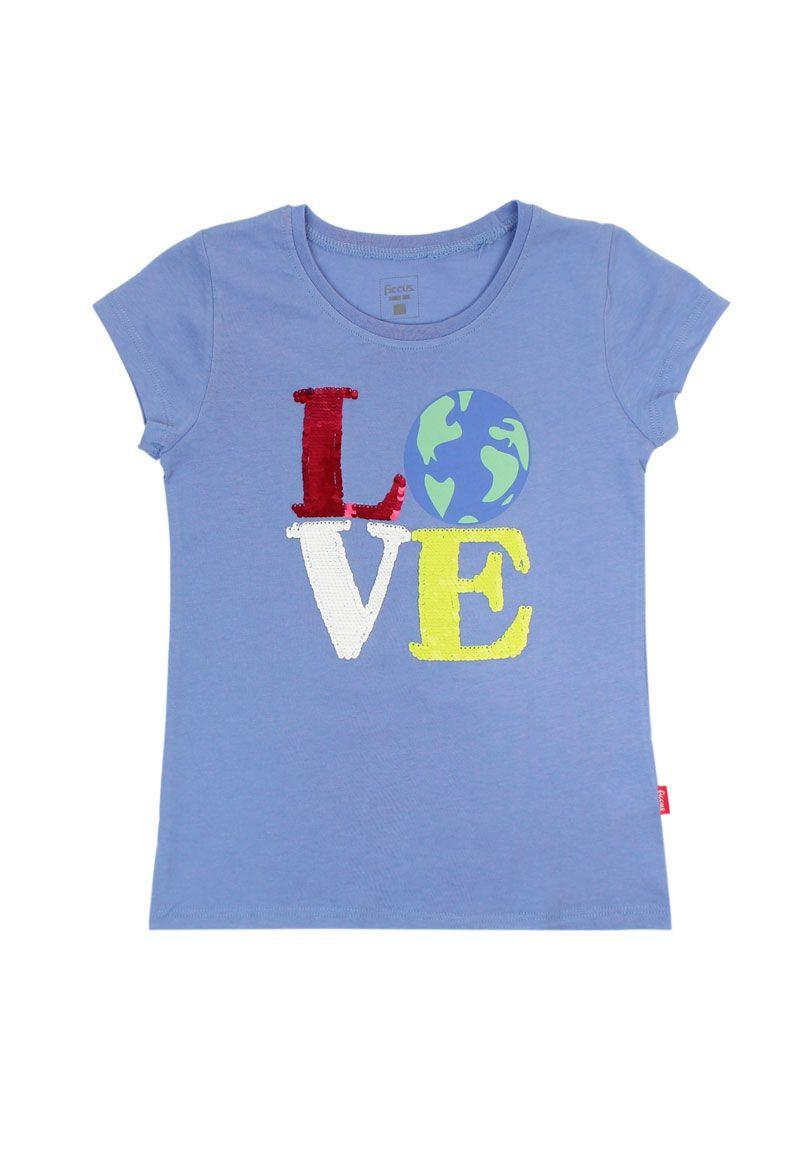 Polera junior niña lentejuelas day to day 774-0