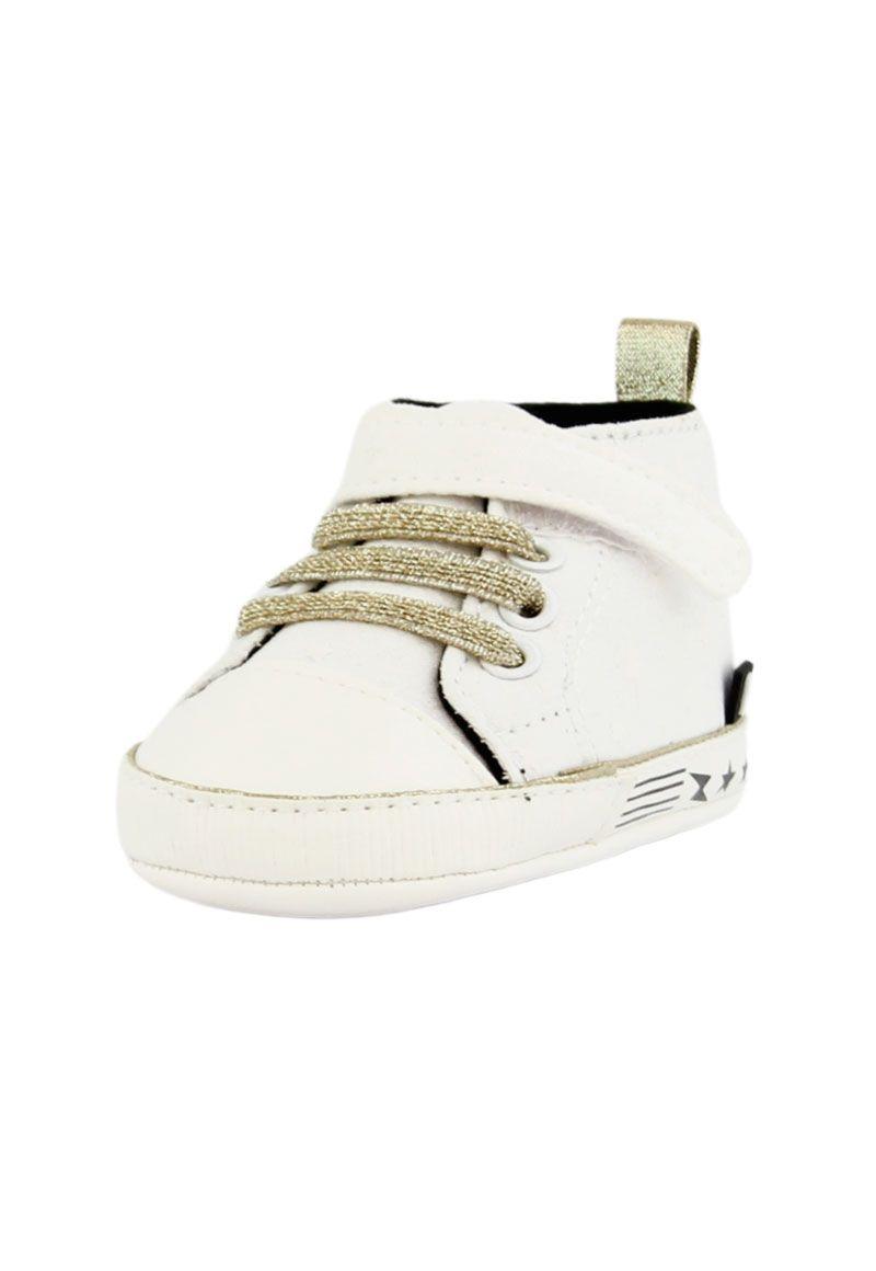 Zapatilla caña cordón new born niña 803-1