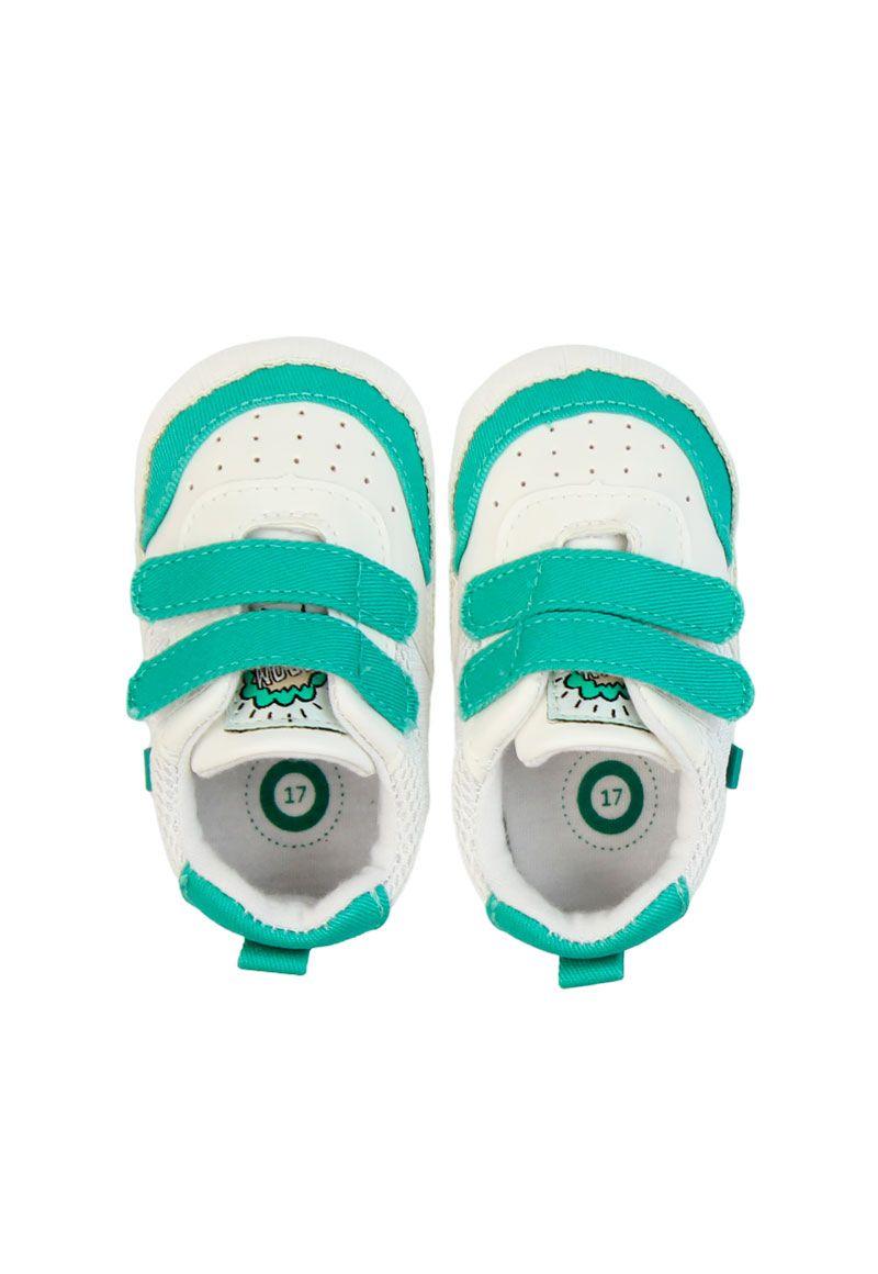 Zapatilla 2 velcros new born niño 824-2