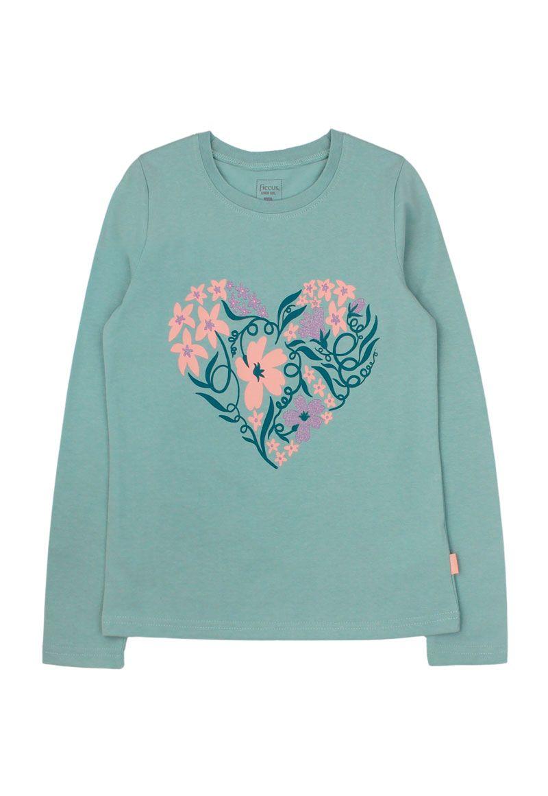Polera junior niña glitter day to day 762-0