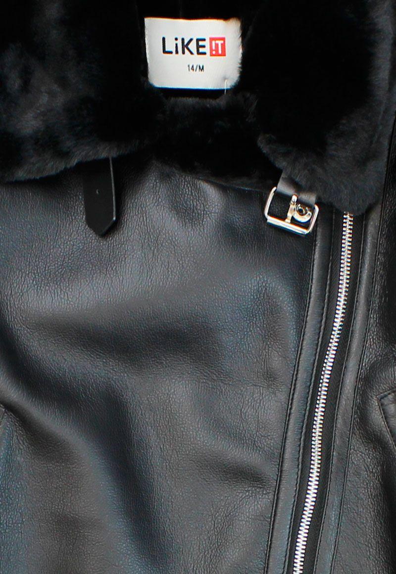 Casaca teens niña pu attitude 458-2