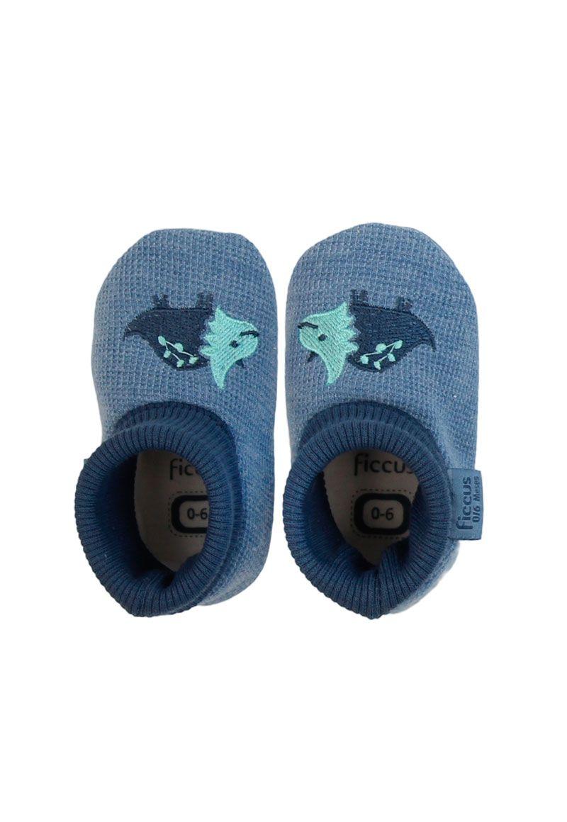 Botín algodón newborn niña 828r-2