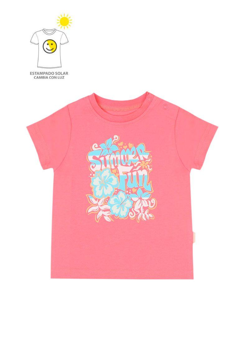 Polera bb niña estampado solar 791-0