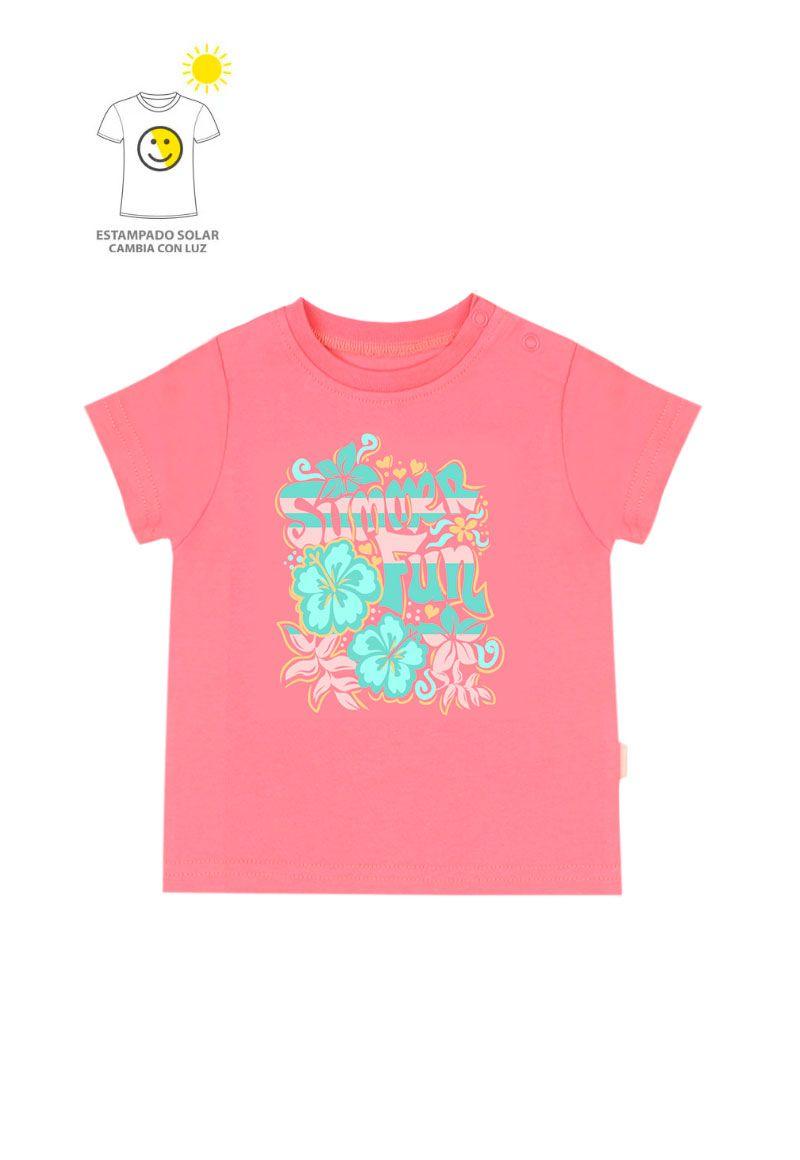 Polera bb niña estampado solar 791-1