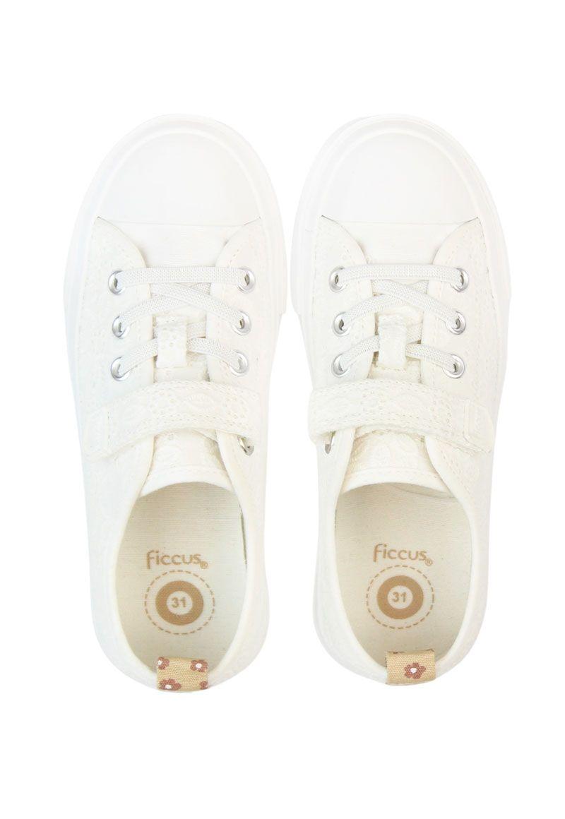 Zapatilla urbana velcro elástico junior niña 905-2