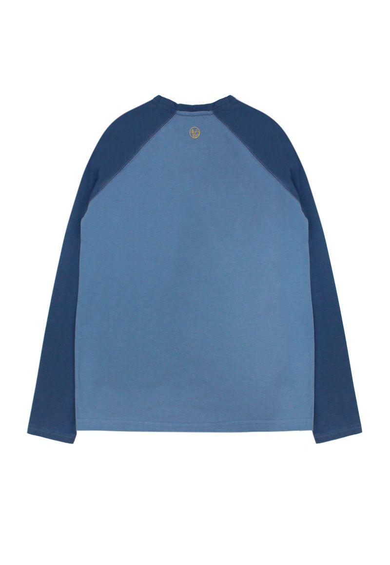 Polera niño manga raglan ficcustex 576b-1