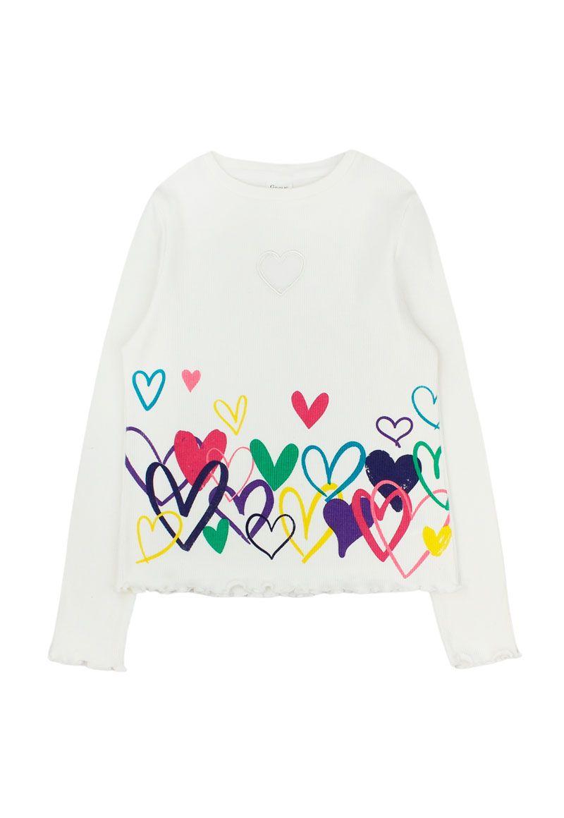 Polera junior niña rib move 368-0