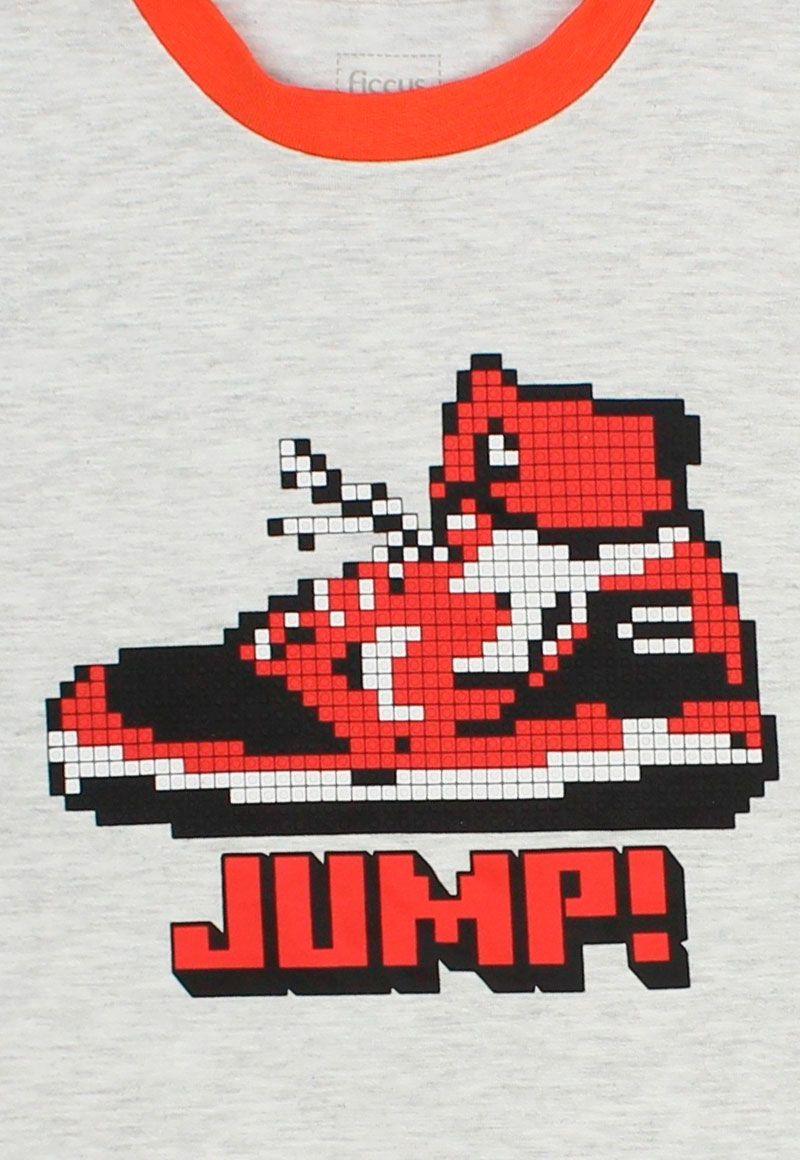 Polera junior niño manga contraste energy 347-2