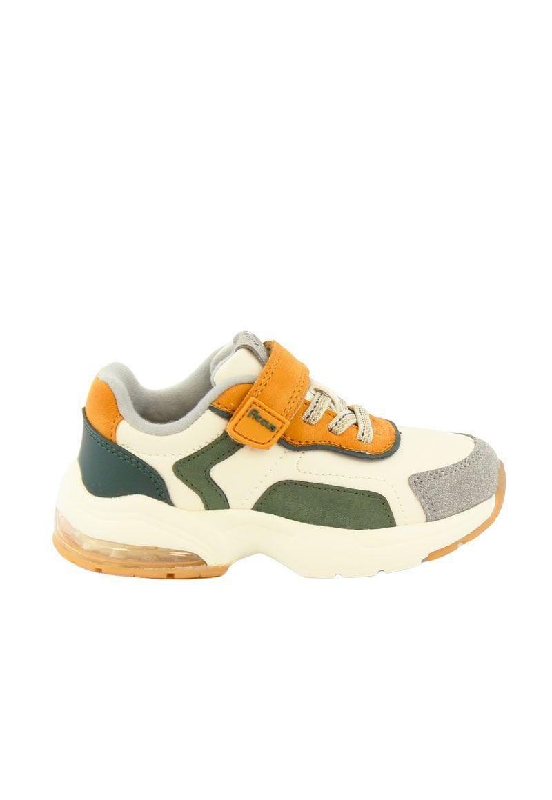 Zapatilla sport velcro elástico kids niño 872-0