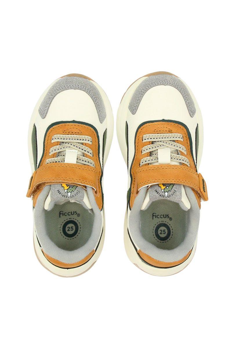 Zapatilla sport velcro elástico kids niño 872-2