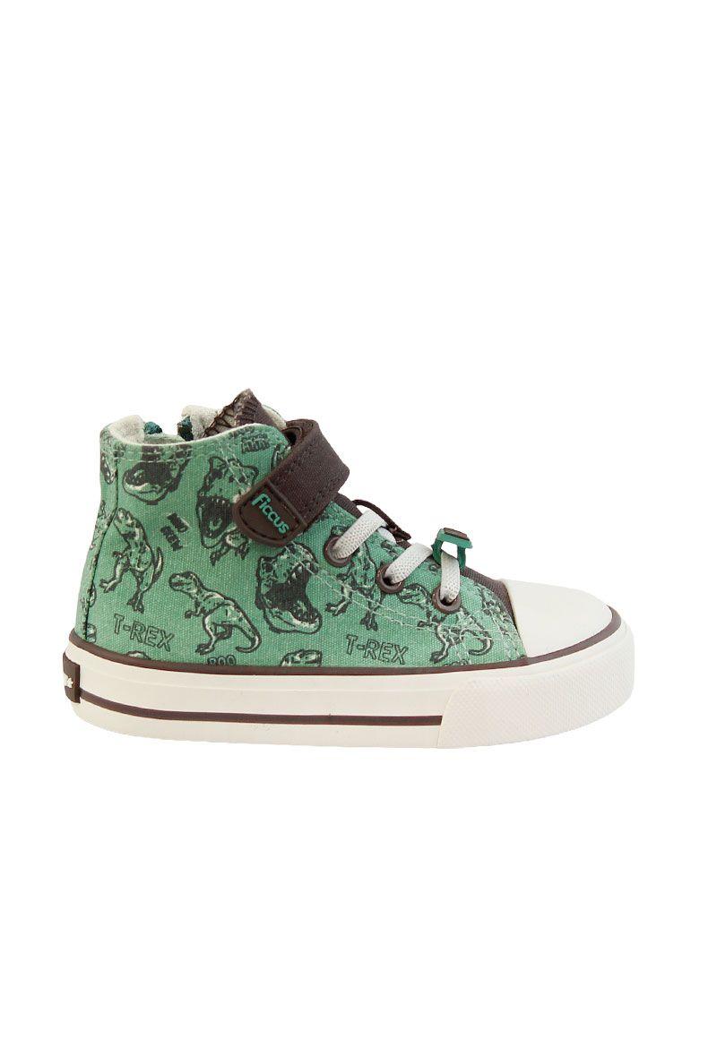 Zapatilla caña velcro elástico principiante niño 828-3