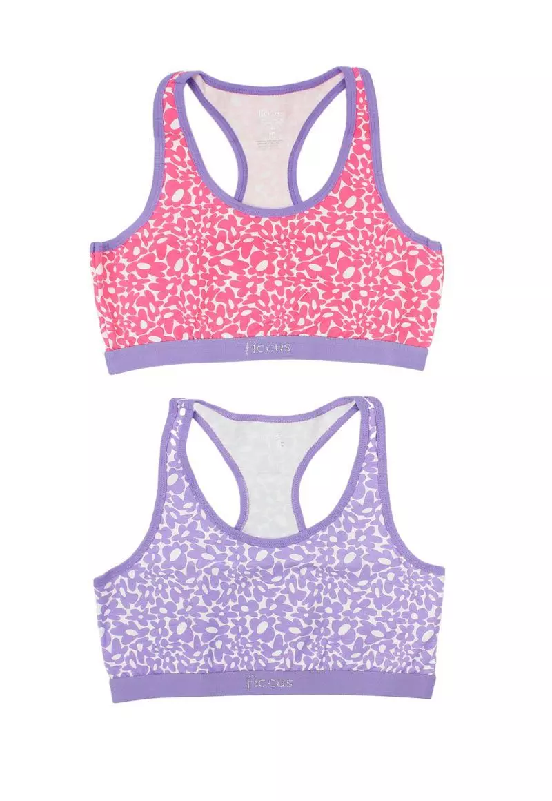 Pack doble sosten teens niña 665-1