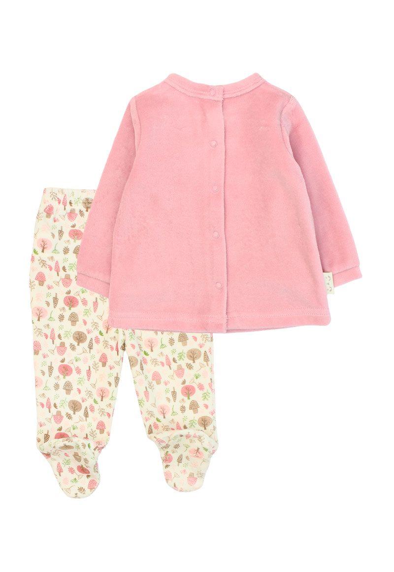 Conjunto newborn niña plush bunny 123-1