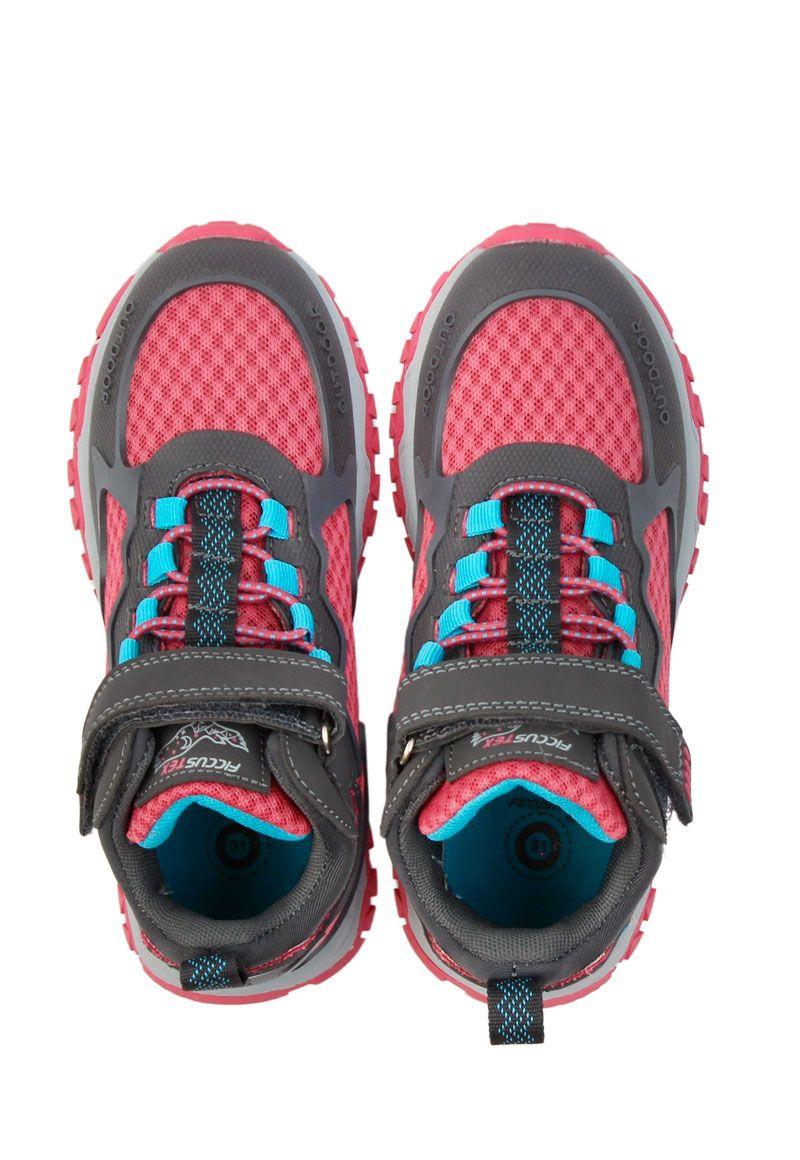 Zapatilla outdoor caña velcro elastico ficcustex a correr niña 916-2