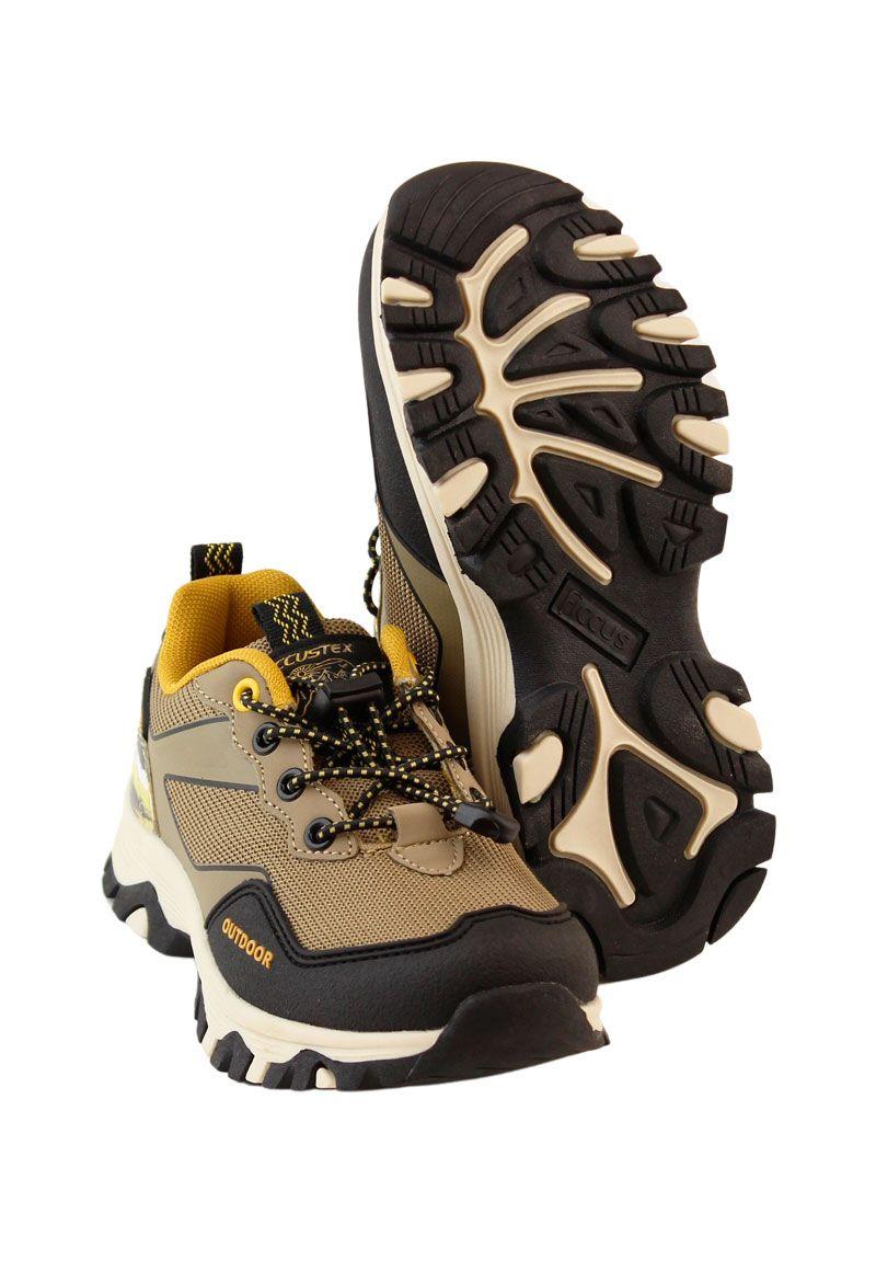 Zapatilla outdoor baja elástico ficcustex w24 niño 939-3