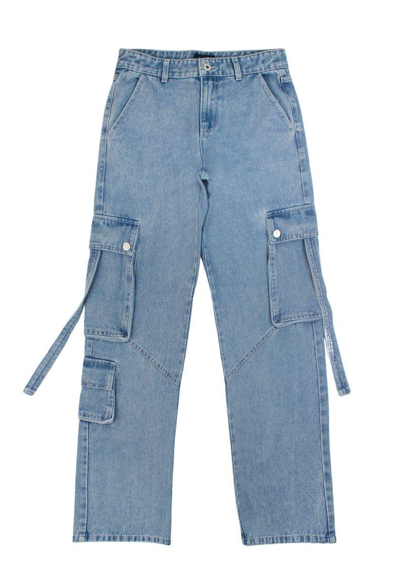 Jeans teens niña cargo energy 550-0