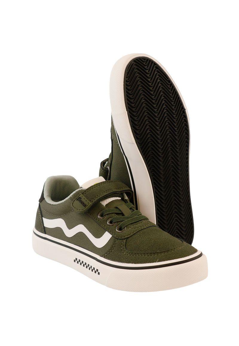 Zapatilla urbana velcro elástico junior niño 901-3