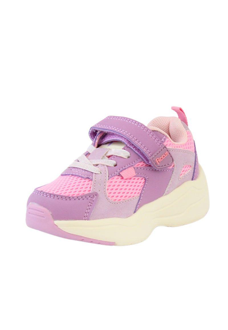 Zapatilla sport velcro elástico kids niña 876-1