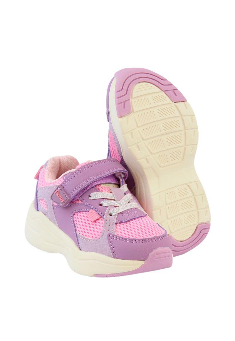 Zapatilla sport velcro elástico kids niña 876-3
