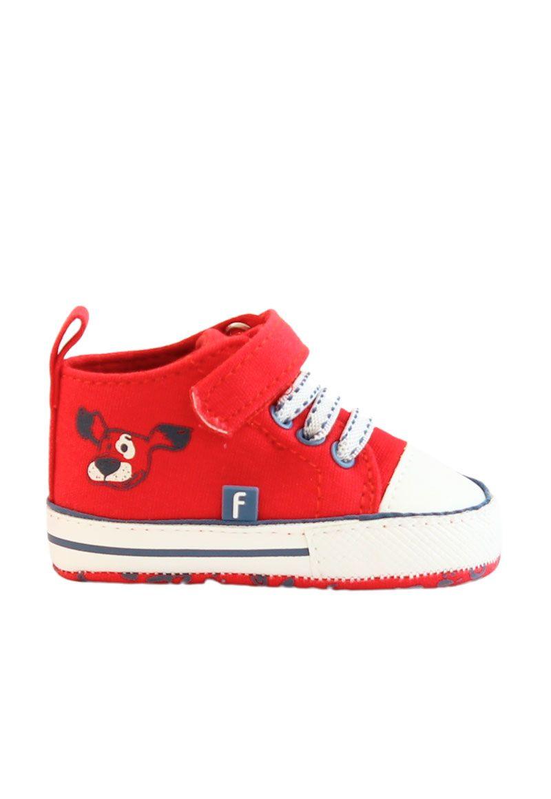 Zapatilla urbana velcro elástico newborn niño 821-3